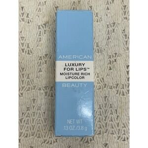 American Beauty Luxury For Lips Moisture Rich Lipcolor 19 Sweetart .13oz New